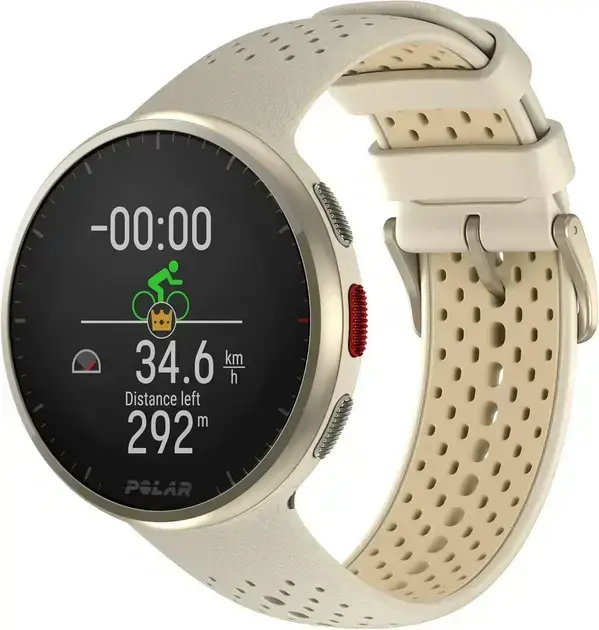 5. Polar Pacer Pro Champagne e Dourado - Polar